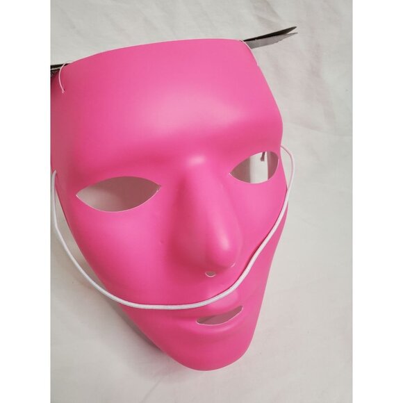 New Pink Neon Halloween Mask - Picture 5 of 5